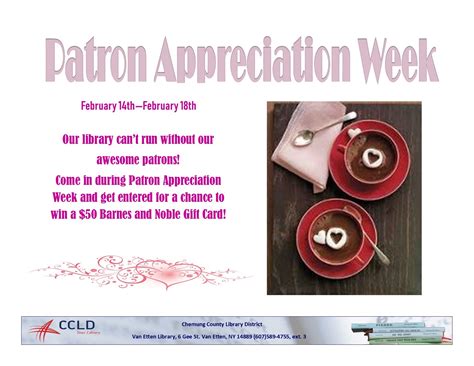 Patron Appreciation Week The Arts Council Of The Southern Finger Lakes