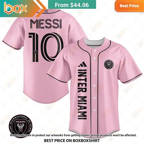 Leo Messi Inter Miami Baseball Jersey - Express your unique style with ...