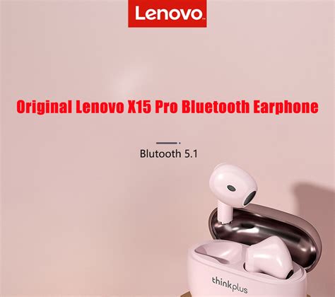 New Lenovo Thinkplus X Pro True Wireless Earphone Bt Noise