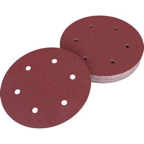 225mm Disque de Ponçage 80 Grain 30 Pcs Disque Abrasif Circulaire