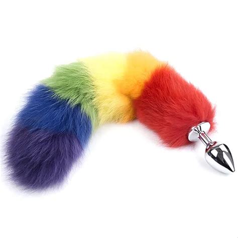 Plug Anal P Joia Inox Rabo Cauda Pelúcia Excita Sexo Fetiche MercadoLivre
