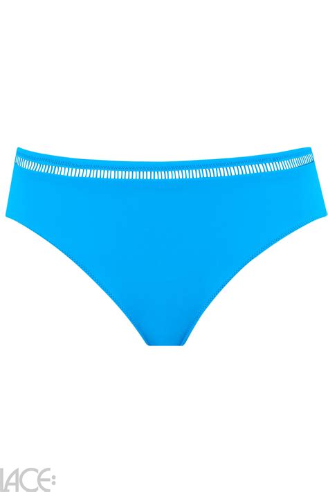 Fantasie Swim East Hampton Bikini Rio Slip Blue Diamond Lace Lingerie Nl