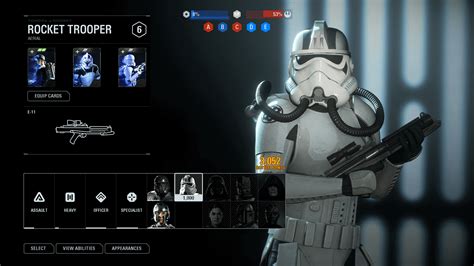 Rocket Trooper Star Wars Battlefront Ii Interface In Game