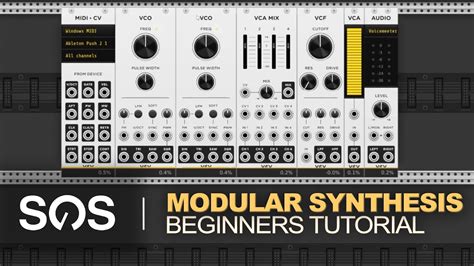 Modular Synthesis Beginners Tutorial Using Free VCV Rack 2 YouTube