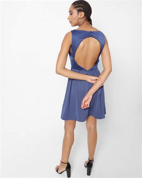 Open Back Skater Dress JioMart