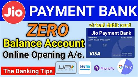 Jio Payment Bank Account Opening Jio Bank Account Kaise Banaye