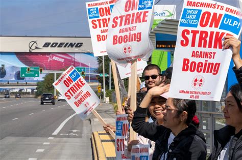 Boeing Strikes Contract Talks Continue After Union Workers Left