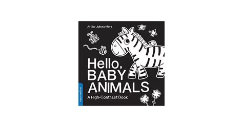 博客來 Hello Baby Animals A High Contrast Book