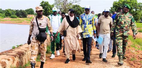 Burkina Le Ministre De L Eau Visite Des R Alisations De L Onea