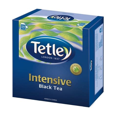 Herbata Ekspresowa TETLEY Intensive Black 100x2 G Tetley Sklep