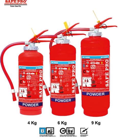 Buy SafePro 4 6 9 Kg Dry Chemical Powder Fire Extinguishers Online At