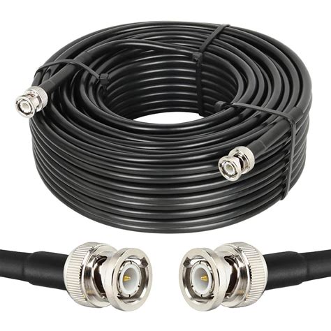 NETBOON Flexible RG 58 Cable With BNC Male To BNC Male Connector BNC