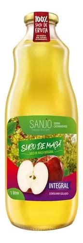 Suco de maçã Sanjo integral 1 L MercadoLivre