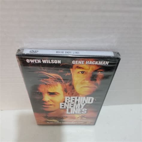 Behind Enemy Lines DVD 2002 Sealed Owen Wilson Gene Hackman