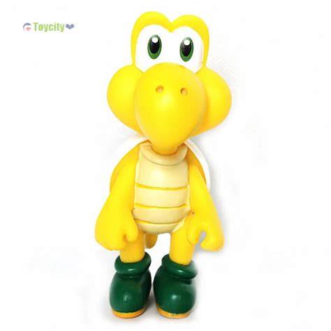 10pcslot Super Mario Bros Brothers Koopa Troopa Turtle 5 Pvc Figure