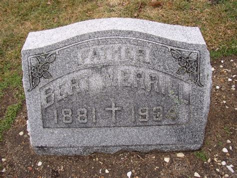 Albert Bert Merrill Find A Grave Memorial