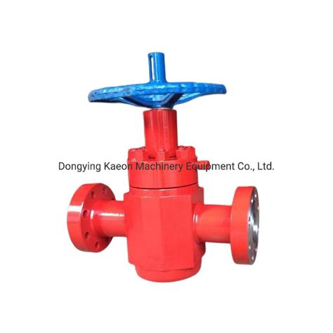 API 6A 5000psi Demco Mud Gate Valve Mud Valve China High Pressure