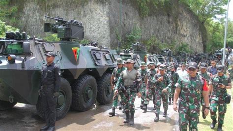 Panglima Tni Geladi Utuh Cek Detail Venue G Di Gwk Panser Anoa Dan