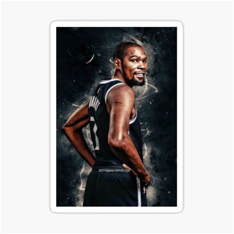 "Kevin Durant Slim Reaper Brooklyn" Sticker for Sale by Vigostyle ...