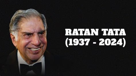 Ratan Tata Passed Away पंजाब के उद्योग मंत्री द्वारा रतन टाटा के निधन