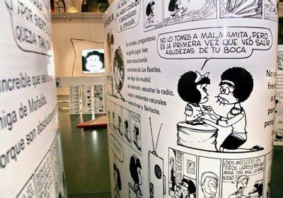 Reapertura De La Muestra El Mundo Seg N Mafalda En El Eca