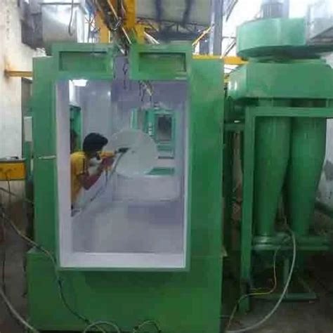 Electric Powder Coating Booth Automation Grade Automatic At Rs