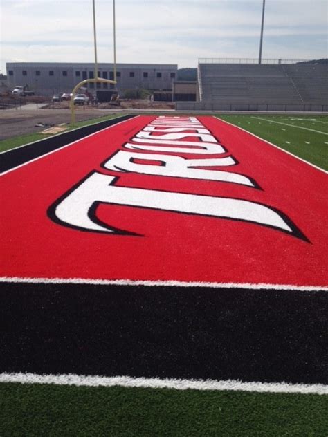 Artificial Turf Football Field Installation | Hewitt-Trussville High ...