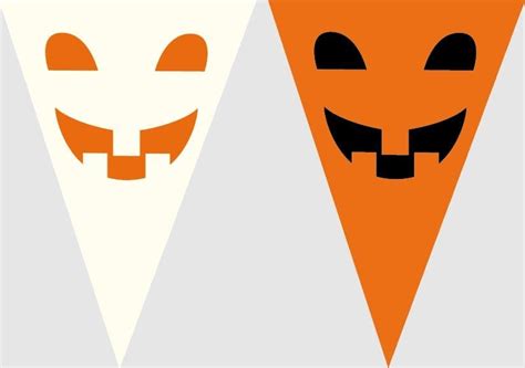 Banderines De Halloween Para Imprimir