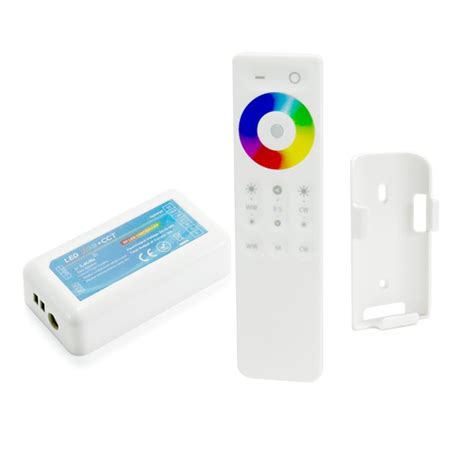 Controlador Rf Ghz Touch Vdc Vdc A Para Fita Led Rgb Cct