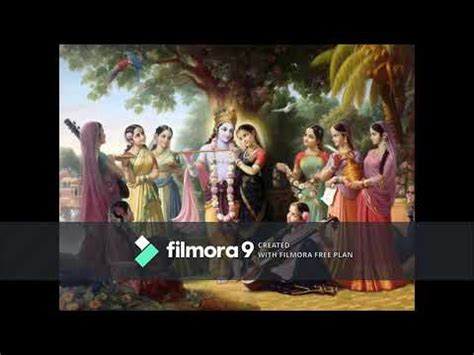 Raag Brindavani Sarang Description Of Radha Playing With Her Sakhis