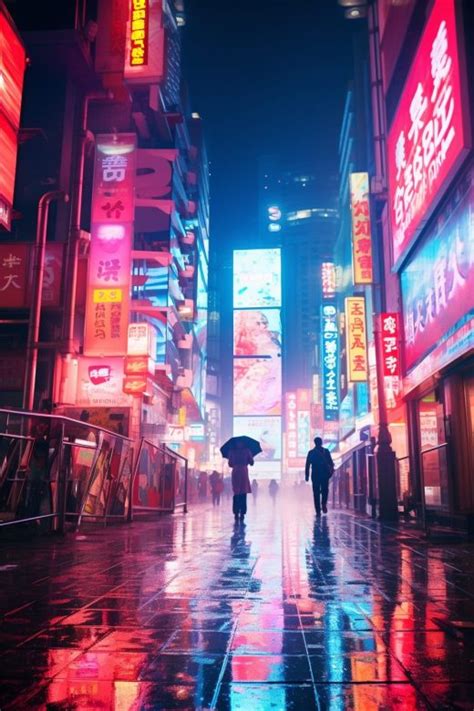 Cyberpunk Neo Tokyo City