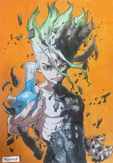 Dr Stone ♡ Fan Art ♡ Kuro Gang Amino