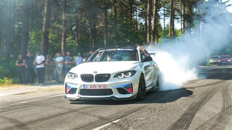 Crazy Bmw M Cars Leaving Bimmerfest Insane Burnouts New M Xm Mh