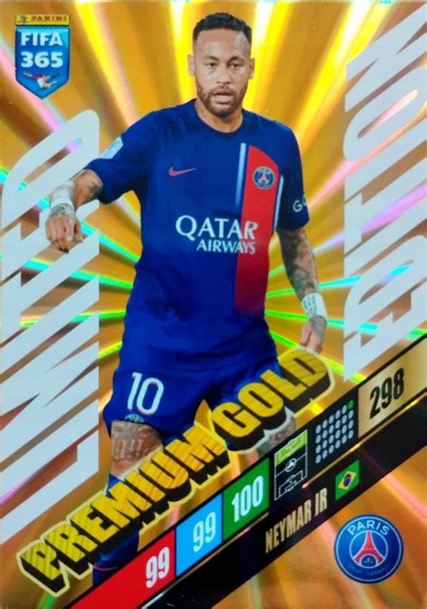 Panini FIFA 2024 Limited Edition Premium Gold Neymar Jr 14470771785