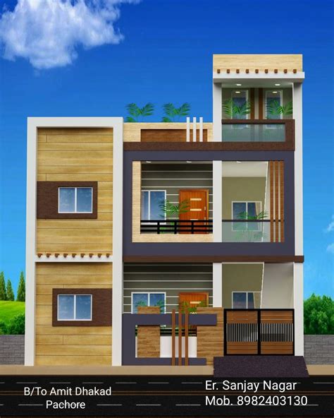 Front elevation design | Bungalow house design, House front design, Home building design