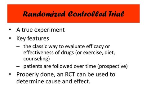 Ppt Randomized Controlled Trial Powerpoint Presentation Free