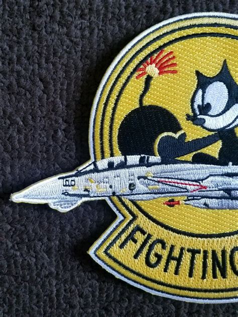 VF 31 TOMCATTERS Felix NAVY F 14 TOMCAT US Navy Fighter Squadron Patch