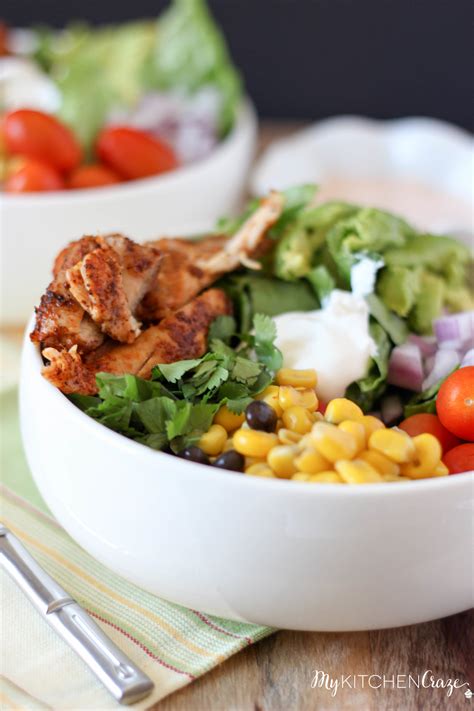 Tex Mex Chicken Salad My Kitchen Craze