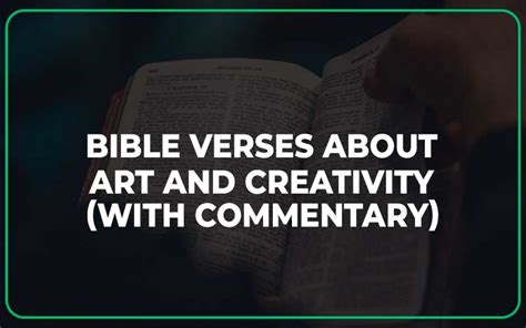 25 Bible Verses About Art And Creativity (With Commentary) - Scripture ...