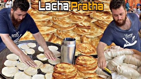 Quetta Lachha Paratha Street Food Sargodha Khasta Lachha Paratha