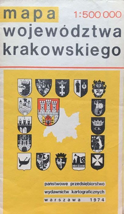 Mapa Wojew Dztwa Krakowskiego Warszawa Bemowo Olx Pl