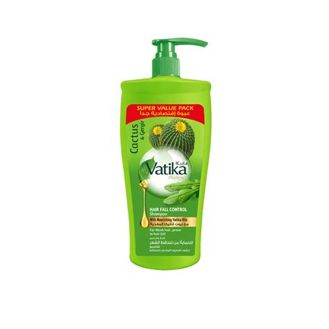 Buy Dabur Vatika Cactus And Gergir Hair Fall Control Shampoo, For Weak ...