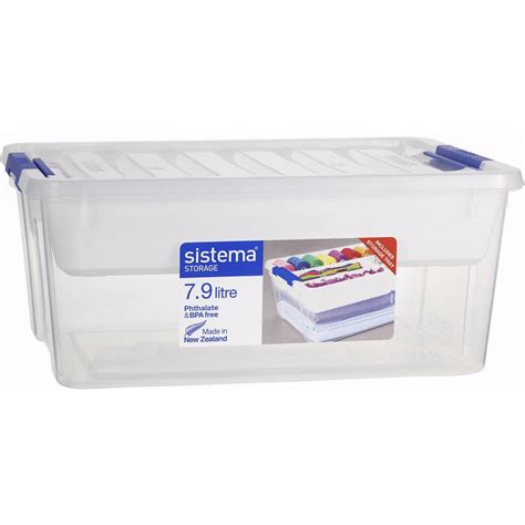 Sistema Storage With Tray 7.9l Each | Woolworths