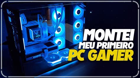 MONTEI Meu Primeiro PC GAMER Ryzen 7950X3D Lianli O11 Vision RTX