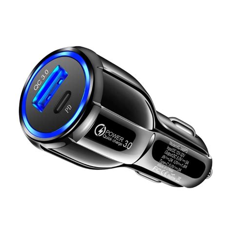 Incarcator Auto Staryon Usb Si Type C Dual Port Qc W Pd