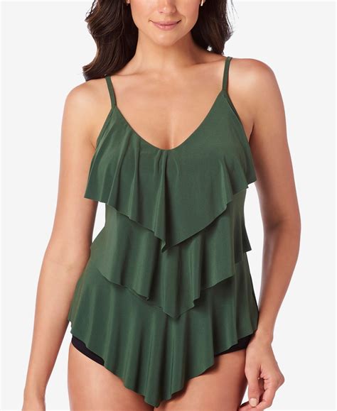 Magicsuit Rita Tiered Slimming Underwire Tankini Top And Reviews Swimwear Women Macys In