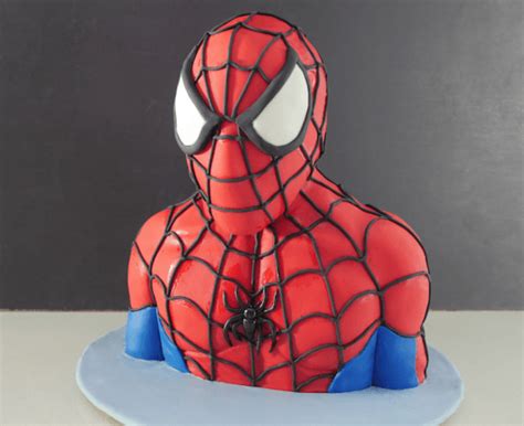 HowToCookThat : Cakes, Dessert & Chocolate | 3D Spiderman Cake Tutorial ...