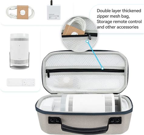 Buy Hard Carrying Case For Samsung The Freestyle Projector Portable