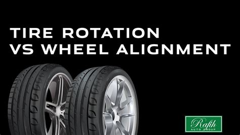 Tire Rotation Vs Wheel Alignment Youtube