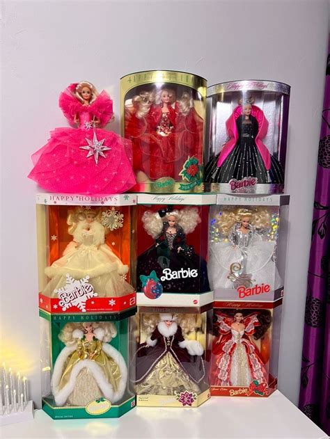 A Look At Years Of Holiday Barbie Pictures Artofit